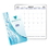 MB-1DC Monthly Pocket Planners, Digital Custom Covers, 3 1/2 x 6 1/2 inch, Saddle-Stitched, Price/each