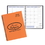 Custom MB-35 Monthly Desk Planners, Frosted Vinyl Covers, 8 1/2 x 11 inch, Price/each