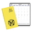 Custom MB-37 Monthly Desk Planners, Carriage Vinyl Covers, 8 1/2 x 11 inch, Price/each