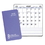 Custom MBL-14 Large Print Monthly Pocket Planners, Twilight Covers, 3 1/2 x 6 1/2 inch, Saddle-Stitched, Price/each