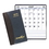 Custom MBL-17 Large Print Monthly Pocket Planners, Carriage Vinyl Covers, 3 1/2 x 6 1/2 inch, Saddle-Stitched, Price/each