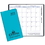 Custom MBU-10 Monthly Pocket Planners, Technocolor Covers, 3 1/2 x 6 1/2 inch, Saddle-Stitched, Price/each