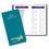 Custom MBU-15 Monthly Pocket Planners, Frosted Vinyl Covers, 3 1/2 x 6 1/2 inch, Saddle-Stitched, Price/each