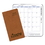 Custom MBU-18 Monthly Pocket Planners, Canyon Covers, 3 1/2 x 6 1/2 inch, Saddle-Stitched, Price/each