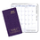 Custom MBU-1C Monthly Pocket Planners, Cobblestone Covers, 3 1/2 x 6 1/2 inch, Saddle-Stitched, Price/each