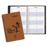 Custom PA-28 Large Address Books, Canyon Covers, 5 1/2 x 8 1/2 inch, Wire-Bound