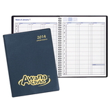 Custom PR-33 Weekly Planners, Continental Vinyl Covers, 8 1/2 x 11 inch, Wire-Bound