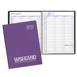 Custom PR-35 Weekly Planners, Frosted Vinyl Covers, 8 1/2 x 11 inch, Wire-Bound