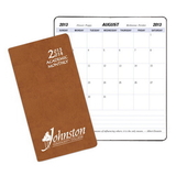 Custom SMB-18 Academic Monthly Planners, Canyon Covers, 3 1/2 x 6 1/2 inch, Saddle-Stitched