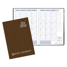 Custom SMB-68 Academic Monthly Planners, Canyon Covers, 7 x 10 inch