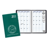 Custom TYP-23 Two Year Desk Planners, Continental Vinyl Covers, 5 1/2 x 8 1/2 inch
