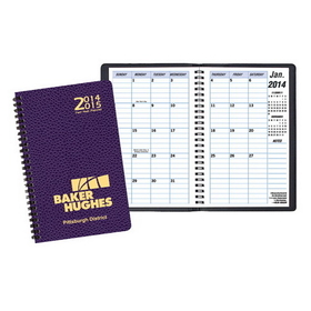 Custom TYP-2C Two Year Desk Planners, Cobblestone Covers, 5 1/2 x 8 1/2 inch