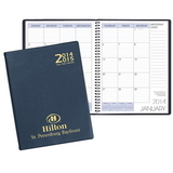 Custom TYP-33 Two Year Desk Planners, Continental Vinyl Covers, 8 1/2 x 11 inch