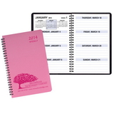 Custom WBL-24 Weekly Planners, Twilight Covers, 5 1/2 x 8 1/2 inch, Wire-Bound
