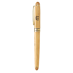 STOPNGO Line Custom 5 3/8" Milano Blanc Bamboo Rollerball Pen