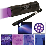 STOPNGO Line Custom 3 1/2" Black Ultraviolet (UV) LED Flashlight