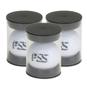 STOPNGO Line Custom White Single Golf Ball Pack, 2" x 1 7/8"