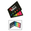 STOPNGO Line Custom Black 100 pc. Neon Index Tab Pack, 3 1/4" x 2 1/4", Price/each