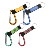 STOPNGO Line Custom Anodized Carabiner with Tag Keyring, 6