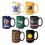 Custom STOPNGO Line 15 oz. Giant Ceramic Mug, 4 1/2" x 3 1/4" x 3 1/4", Price/each