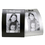 STOPNGO Line Custom 4" x 3 1/8" 2-Way 2.5"x3.5" Metallic Satin Finish Photo Frame, Price/each