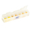 STOPNGO Line Custom Translucent White 7 Day Organizer Pillbox, 5 1/8" x 1 1/8", Price/each