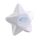 STOPNGO Line Custom White Star Shaped Stress Reliever, 2 1/2" x 2 1/2" x 1/2", Price/each