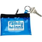 Palomino - Translucent Vinly Coin/Key Pouch With Key Ring