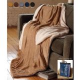 Oversized Micro-Mink Sherpa Blanket