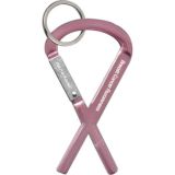 Blank Ribbon Carabiner For Supporting Breast Cancer Awareness