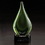 Fusion Art Glass Award With Black Base, Price/each