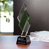 Emerald Unity Award With A Black Base