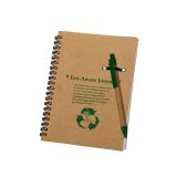 Cedar - Eco-Aware Recycled Journal Combo