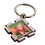Square Full Color Key Ring, Price/each