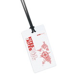 Travel Slip-In ID Luggage Tag - White