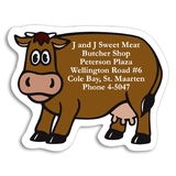 0.020 Or 0.030 Thick Cow Magnet