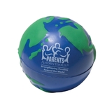 Earth Stress Ball With IndivIDually Hand Printed