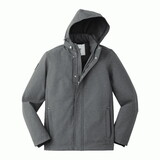 Custom Roots73 TM19406 Men's ELKPOINT Roots73 Softshell Jacket with Detachable Hood