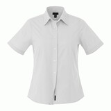 Custom Trimark TM97743 Women's COLTER Short Sleeve Button Up Shirt