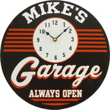 Thousand Oaks Barrel 4503 Garage Clock