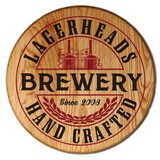 Thousand Oaks Barrel 6056 'Brewery' Barrel Head Sign 6056