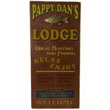 Thousand Oaks Barrel 7080 'Fishing Lodge' Personalized Plank Sign (7080)