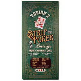 Thousand Oaks Barrel 7085 'Strip Poker"' Personalized Plank Sign (7085)