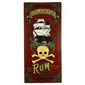 Thousand Oaks Barrel 7093 Rum Bar Plank Sign (7093)