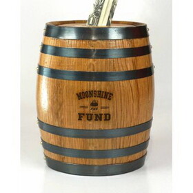 Thousand Oaks Barrel PB101 'Moonshine Fund' Mini Oak Barrel Bank (Pb101)