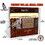 Thousand Oaks Barrel Q105 Personalized Barber Shop Birdhouse (Q105)