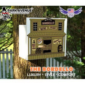 Thousand Oaks Barrel Q127 Personalized Bordello Birdhouse (Q127)