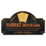 Thousand Oaks Barrel RT135 Marriage Is Like A Deck Of Cards (Rt135)