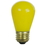 Sunlite 01195-SU 11S14/Y/2PK 11 Watt S14 Sign, Medium Base, Ceramic Yellow, Price/2PK