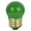 Sunlite 01225-SU 7.5S11/G 7.5 Watt S11 Colored Indicator, Medium Base, Ceramic Green, Price/25PK